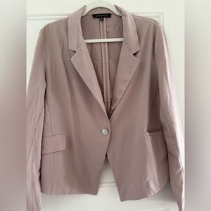 Dynamite Blazer in Soft Mauve